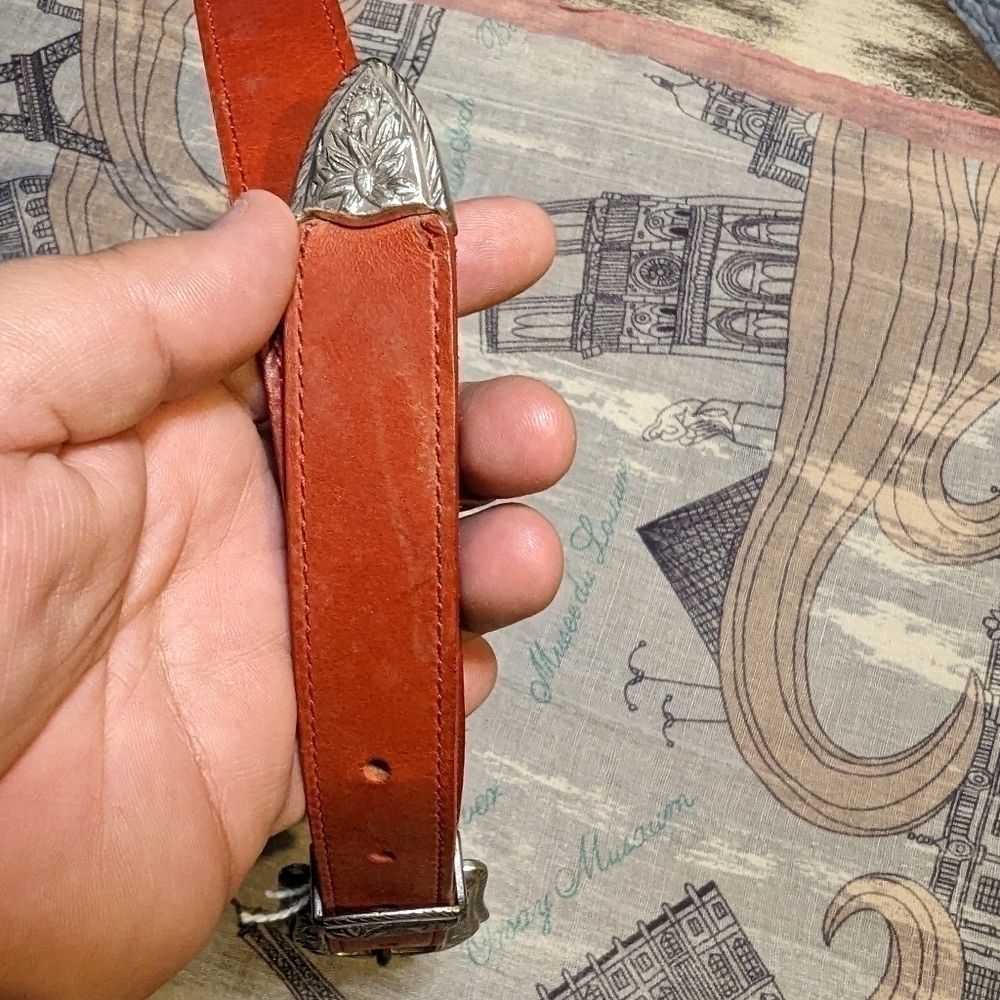 Another Line Inc belt rust colored-37 inches length - Picture 7 of 9